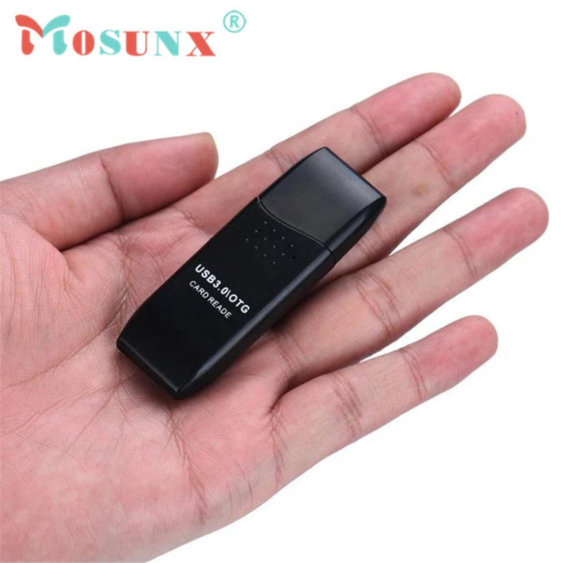 Ecosin2 Mosunx MINI 5 Гбит/с супер скорость USB 3,0 Micro SD/SDXC TF кардридер адаптер 17Mar08