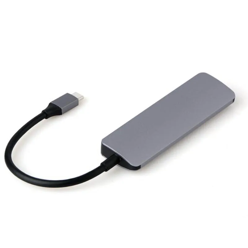 5 в 1 USB C концентратор типа C к USB 3,0 Micro SD/TF кардридер адаптер для MacBook samsung Galaxy S9/S8 huawei P20 Pro USB 3,0 концентратор