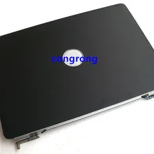 Ноутбук черный 15," lcd задняя крышка RU676 0RU676 для Dell Inspiron 1525 1526 корпус без петель