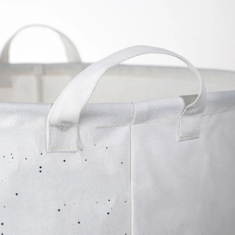 008 MICCK Creative Design Storage Baskets Simple Style Linen Waterproof Folding Storage Bag  Kids Toy Clothes Organizer Basket