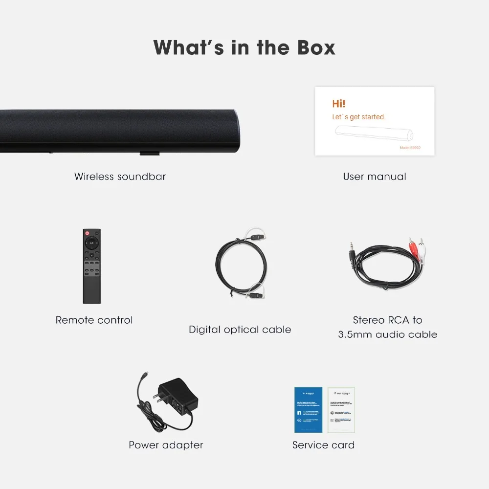 Best Sounding Miboard Soundbar Home Theatre System TV Soundbar Sr100