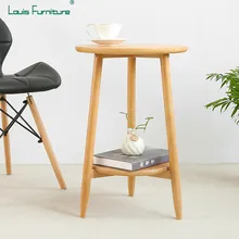 Модный диван-столы Луи, несколько простых современных чайных столов с твердой деревянной кромкой и несколькими скандинавскими углами