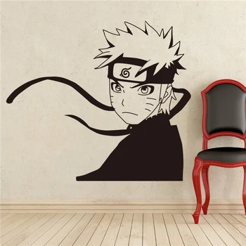 

Japanese Manga Wall Decal Naruto Wall Vinyl Sticker Anime Style Home Interior Removable Decor Custom Decals wall stickers #T349