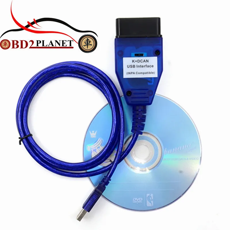 OBD2 Interface K+DCAN KDCAN COMPATIBLE WITH ISTA INPA For BM W MINI