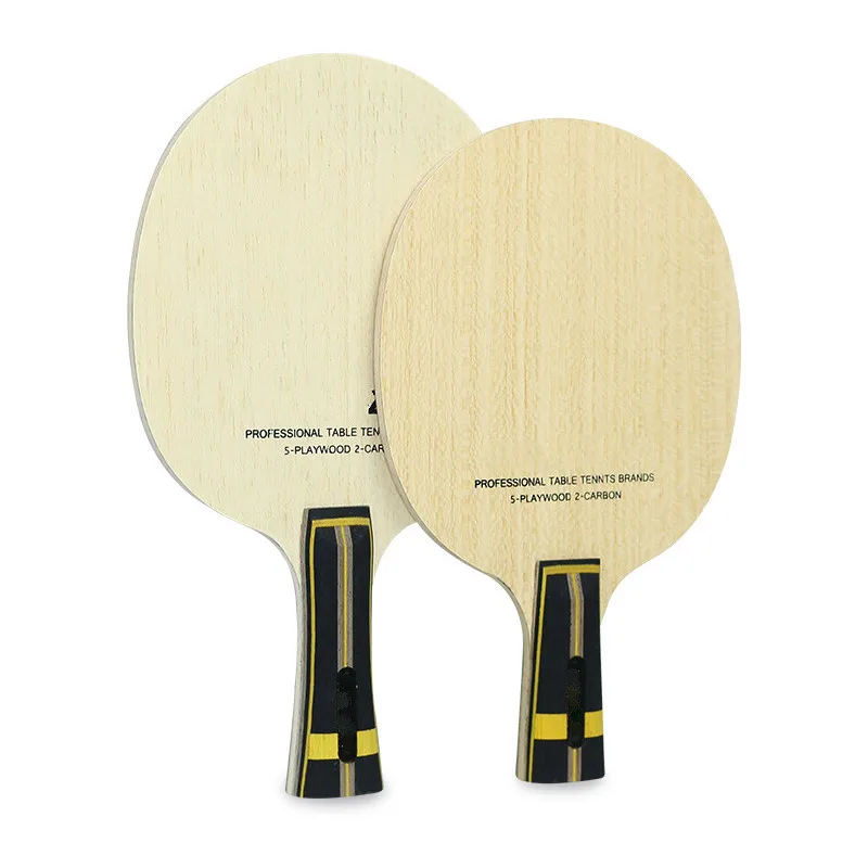 مضرب تنس الطاولة الإحترافى التدريب شفرة ZLC 5 الخشب الرقائقي ZL ألياف الكربون بينغ بونغ مجداف DIY الصداقة المطاط 1 قطعة مضرب تنس الطاولة الإحترافى التدريب شفرة ZLC 5 الخشب الرقائقي ZL ألياف الكربون بينغ بونغ مجداف DIY الصداقة المطاط 1 قطعة