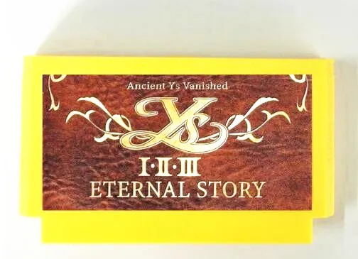

YS I, II, III English and Japanese Edition FC60pins Game Cartridge for FC8Bit Console