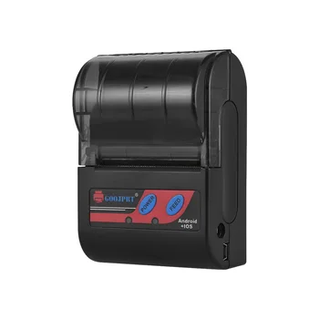 

Portable 58mm BT Thermal Printer Handheld Mini Receipt Printer 80mm/s Print Speed for IOS Android Windows System