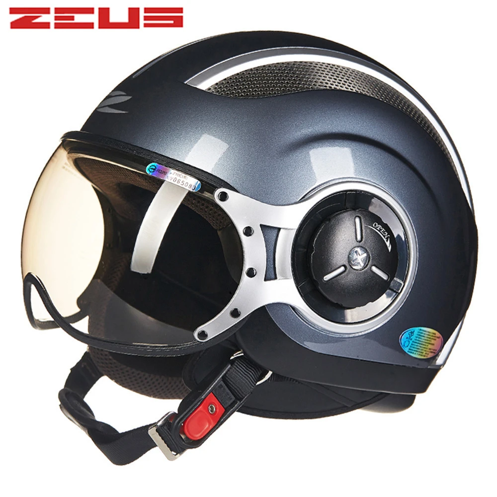 Casco de la motocicleta MOMO estilo piloto de Capacetes Motociclismo 21046 Cascos párr Casque Motorhelm abierto Cascos|Cascos| - AliExpress