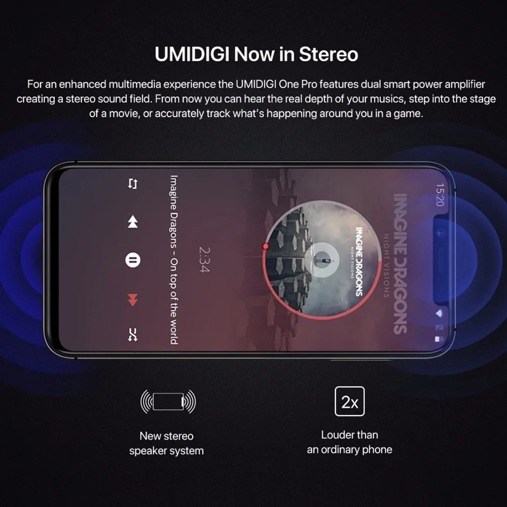 Мобильный телефон Umidigi ONE 5 9 дюйма 4 Гб 32 ПЗУ Восьмиядерный процессор Helio P23 Android 8 1 12