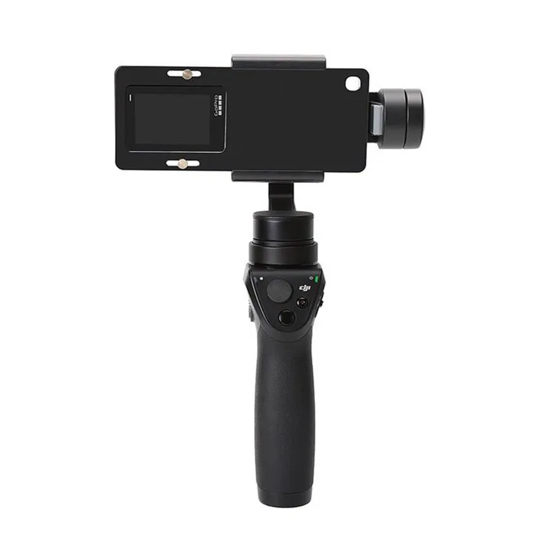 Адаптер для DJI Osmo Mobile 2 Zhiyun Smooth 4/3/Q Gimbal Go Pro Hero 7 black 6 5 SJCAM xiaoyi 4K переключатель крепление пластины аксессуары