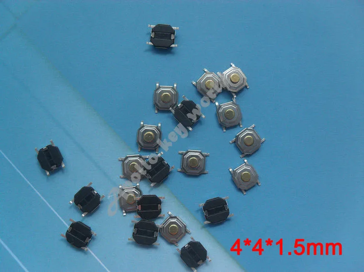 Micro Switch Tactile Push Button For Hyundai Benz Car Remote Key (Size 4*4*1.5mm ) 50PCS/lot | Автомобили и мотоциклы