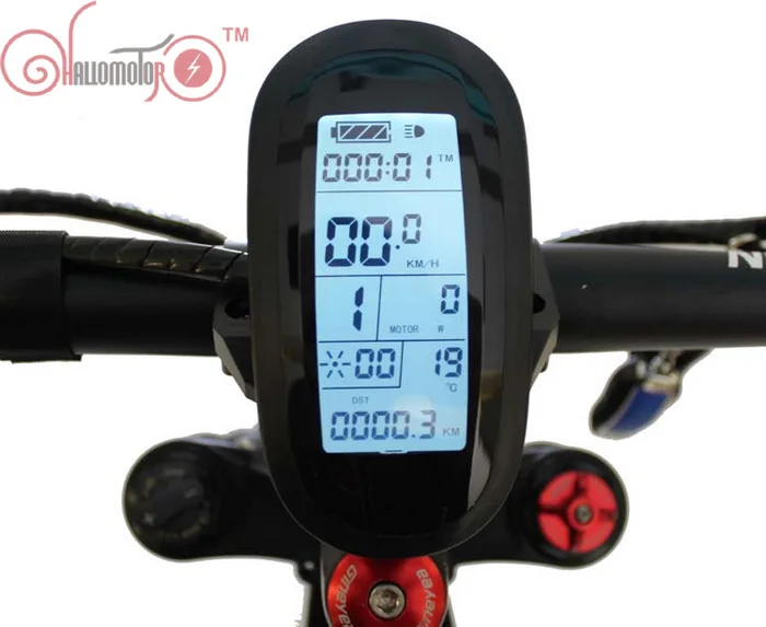 ConhisMotor 24V 36V 48V 60V 72V KT LCD6 Panel eBike Conversion Kits font b Electric b