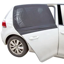 2PCS/set Auto Car Window Sun Shade Mesh Black Car Cover Visor Shield Sunshade UV Protection Drop Shipping