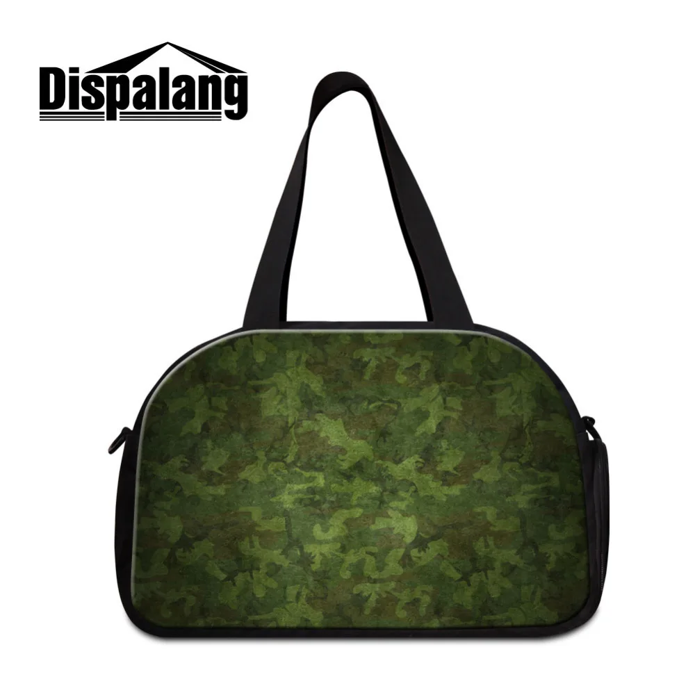 Dispalang Mens Travel Bag Military fans Travel Handbags Camo Print Male