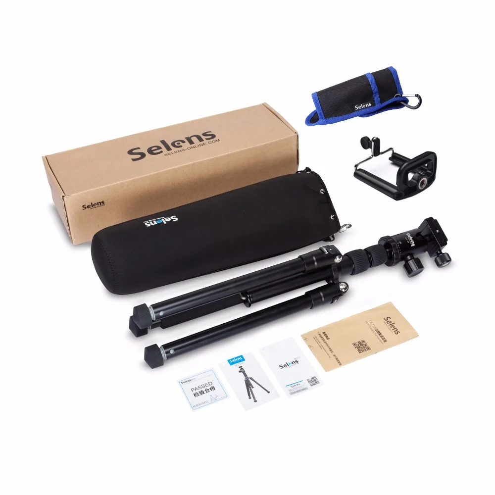 Portable Professional Photographic Aluminum Travel Table Monopod Camera Tripod For Cellphone Smartphone Canon Sony Nikon Compact Camera