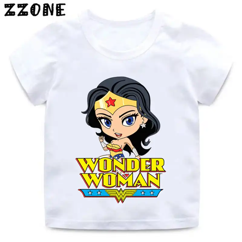 wonder woman kids shirt