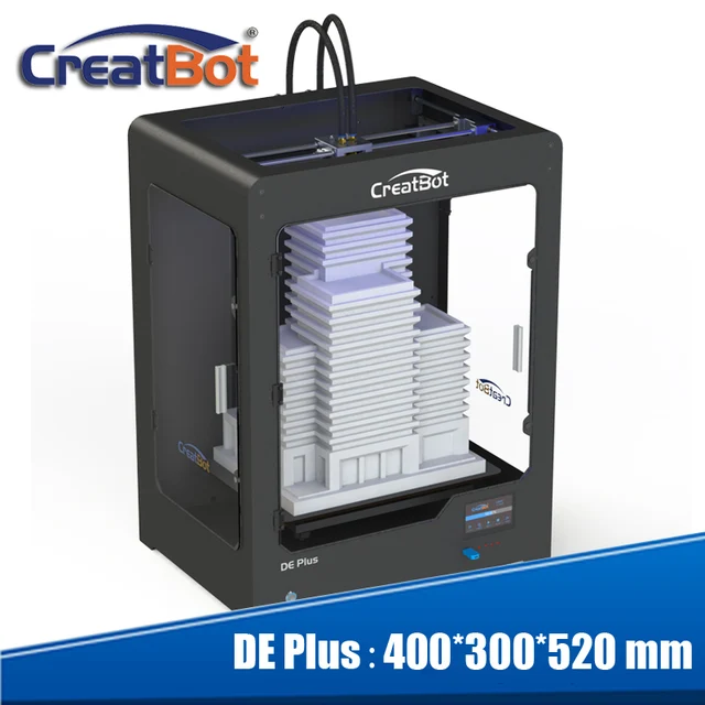 Best Offers Newest Creatbot DE plus 01 3d printer large size 400*300*520 mm metal frame single extruder FDM type FREE 1 ABS/PLA filament Best Offers Newest Creatbot DE plus 01 3d printer large size 400*300*520 mm metal frame single extruder FDM type FREE 1 ABS/PLA filament