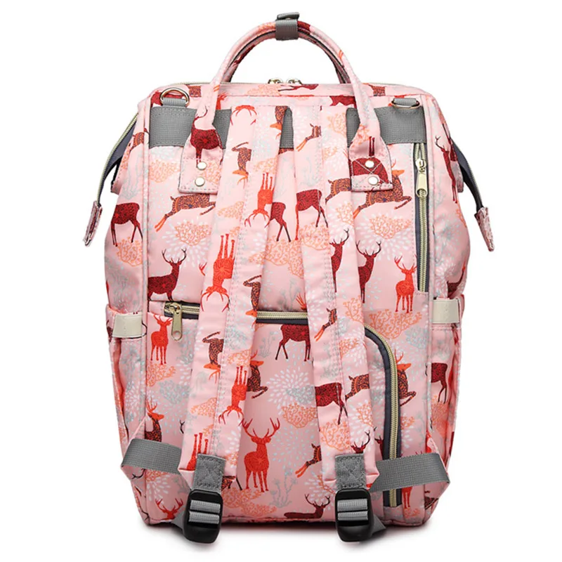 Baby Diaper Bag For Stroller Travel Mummy Maternity Backpack Waterproof Nappy Changing Bags Large Capacity Nursing Wet Bag (4)