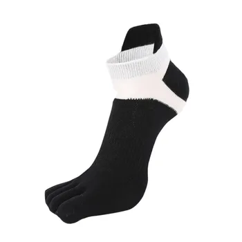 

2017 Hot Sale Men's Five Toe Cotton Socks Pure Trainer Suitable Fashion Finger Socks Breathable Drop Shipping Y787