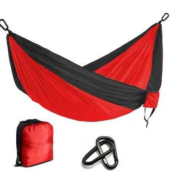 

Multi-Color Nylon Parachute Hammock Camping Survival Garden Hunting Leisure Hamac Travel Double Person Hamak