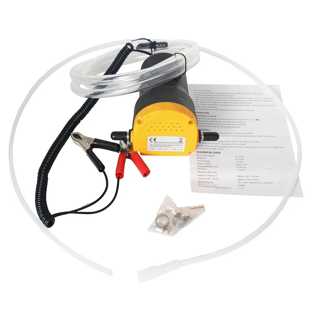 melhor 12 v v 3 ~ 4L 24 Min Sucção Do Óleo Do Motor Da Bomba De Combustível Elétrica Fransfer, motor Extrator de Drenagem do óleo Para O Carro Barco Moto 12 v