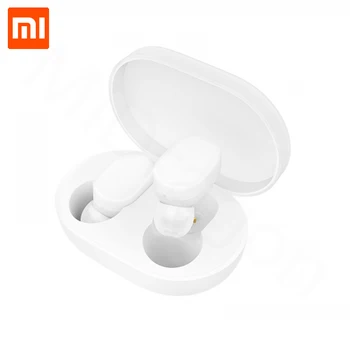 

Xiaom MIjia TWS AirDots bluetooth Earphone Youth Version stereo bass BT 5.0 Headphones With Mic Handsfree Earbuds AI Control