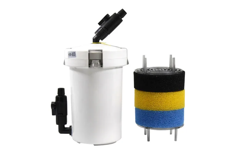 1 SET Aquarium Filter Filtration Equipment External Pre Filter Canister