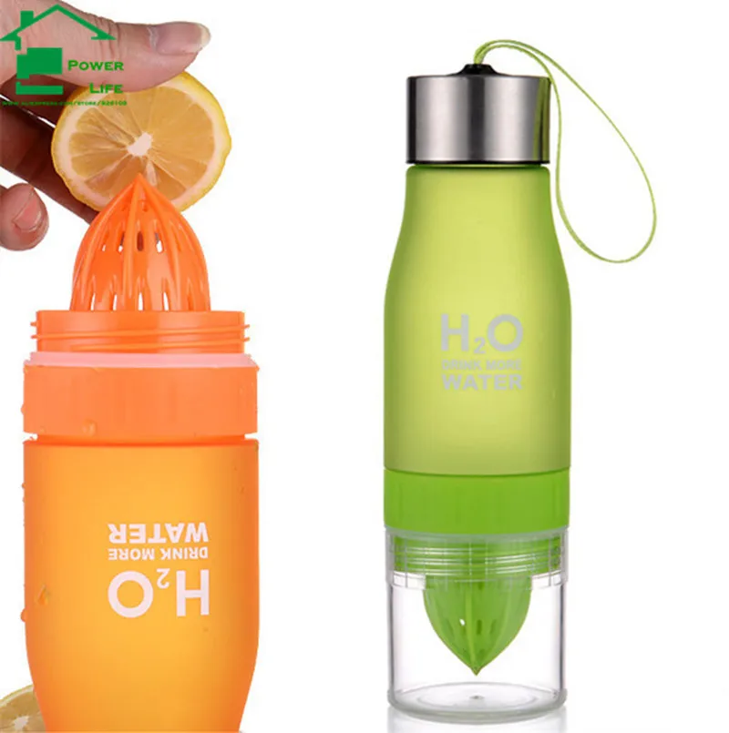 Powerlife 680ML Fruit Lemon Juicer Infuser my drinking water plastic