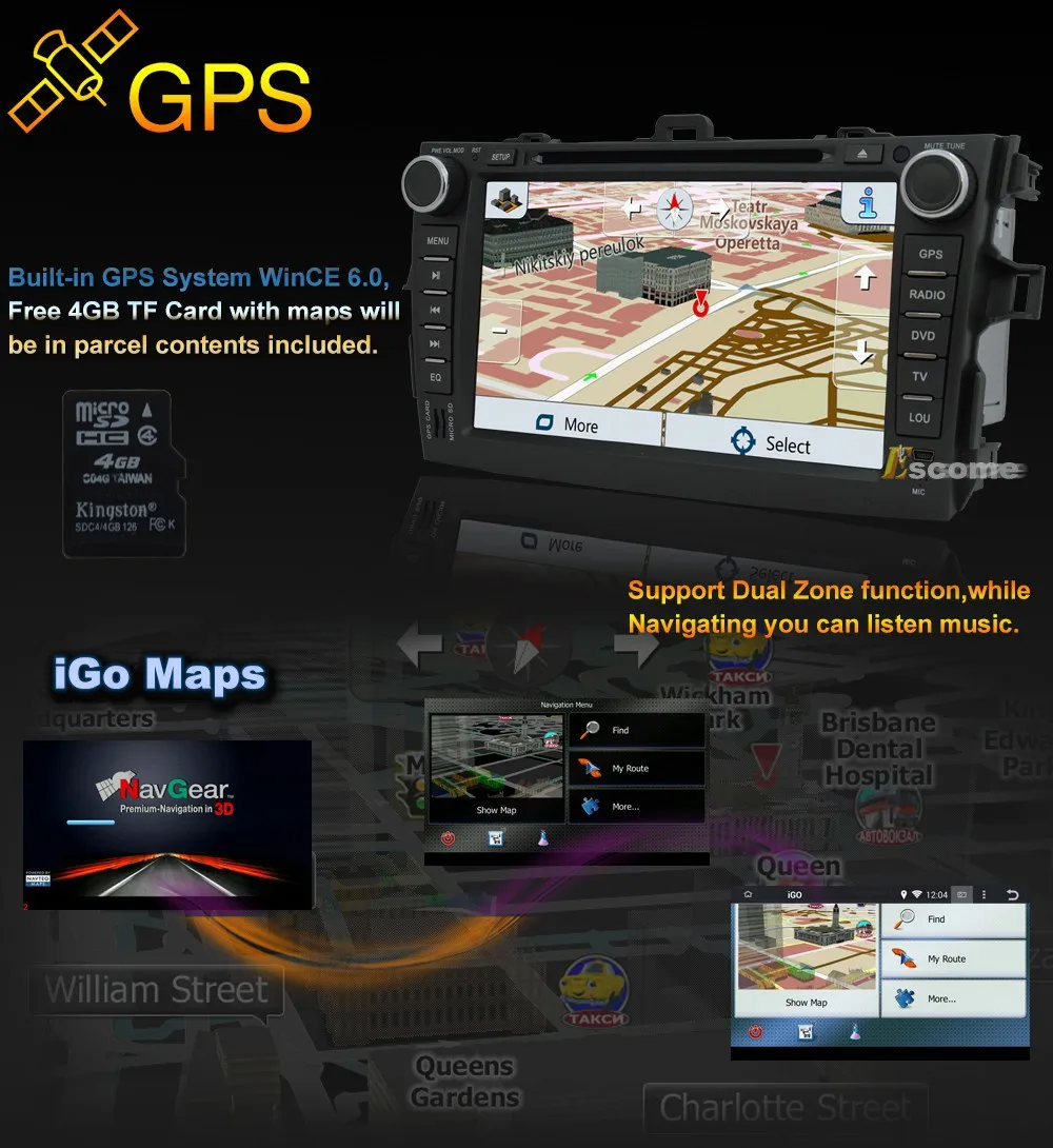 Sale MTK3360 Car DVD Player For Toyota Corolla 2006 2007 2008 2009 2010 2011 with 800MHz CPU Dual Core Bluetooth Radio GPS Navigation 12 Sale MTK3360 Car DVD Player For Toyota Corolla 2006 2007 2008 2009 2010 2011 with 800MHz CPU Dual Core Bluetooth Radio GPS Navigation 12