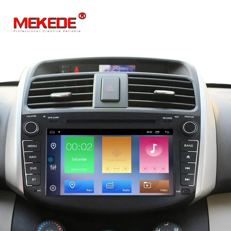 Sale MEKEDE Android 9.1 car radio gps for Lifan X60 with dvd multimedia stereo player 8 inch 2 din head unit 1080P HD 2 Din WIFI FM 5