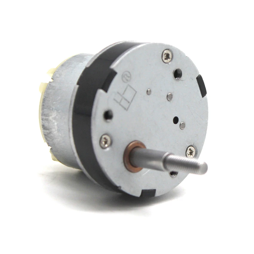 12v Dc Motor For Toy Low Speed 10rpm 500 Geared Motor 5mm Threaded Shaft For Diy Intelligent Robot Dc Motor Aliexpress