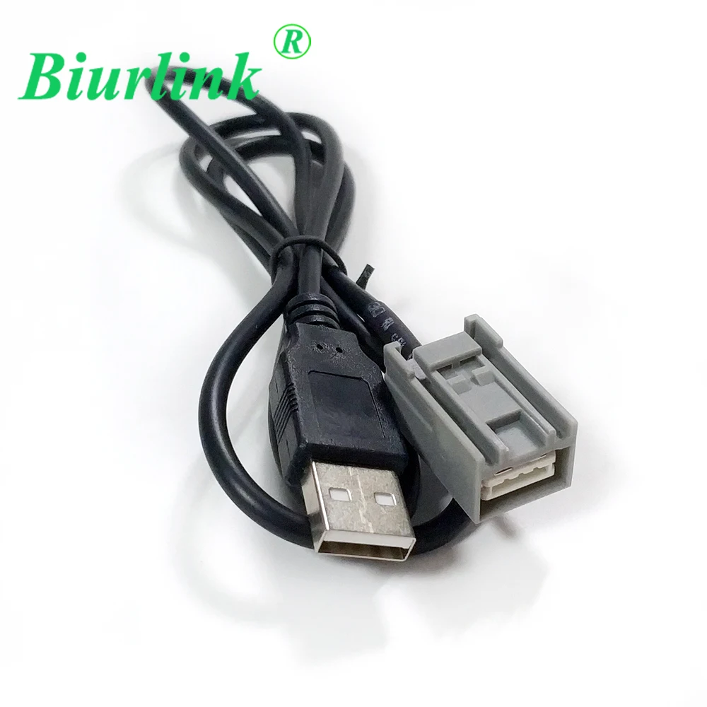 Biurlink Car Media Extension Male USB Adapter Cable For Honda Civic CRV