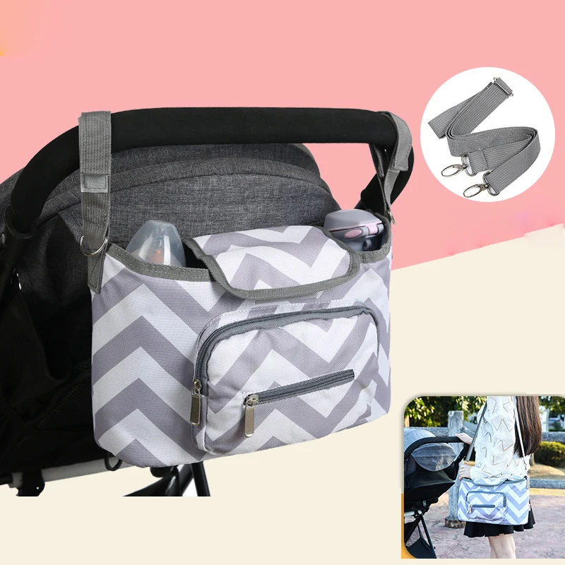 

Baby Stroller Bag Organizer Mummy Diaper Bag Infant Toddler Travel Nappy Bags Multifunctional WaterProof Mummy Bag For Stroller