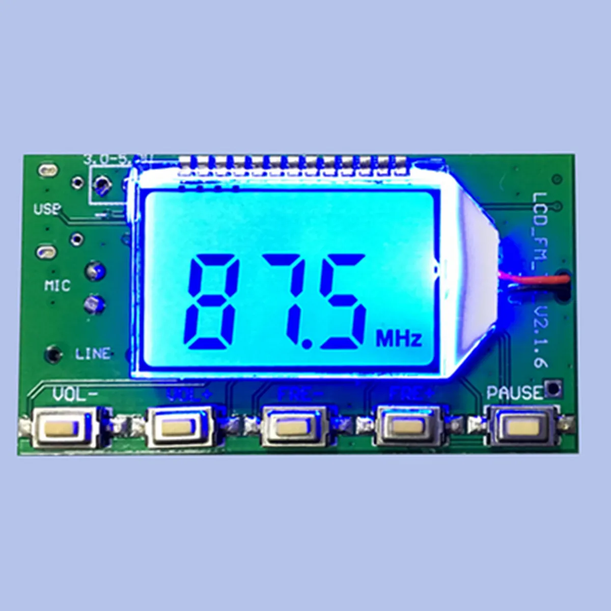 Цифровая обработка сигналов, фазовая подстройка частоты 87-108 МГц цифровой беспроводной микрофон стерео FM модуль излучателя доска