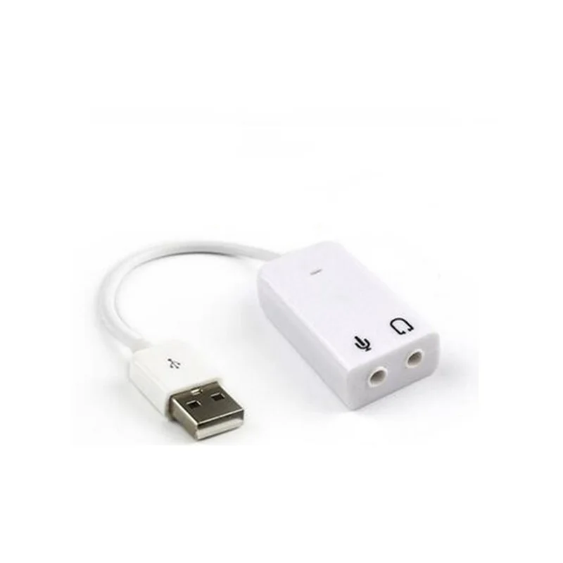 Адаптер Cart Sound USB 2 0 Virtual 7 1 Channel Audio Exter 3D Звуковая карта HG CH|card adapter|card cardcards 3d |