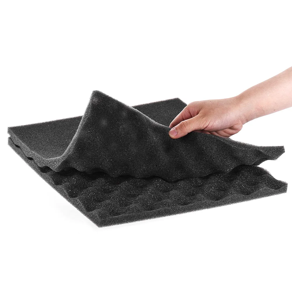 

12pcs Studio Acoustic Foams Panels Sound Insulation Foam Soundproofing Foam Sound Treatment Studio Room Absorption 30*30cm