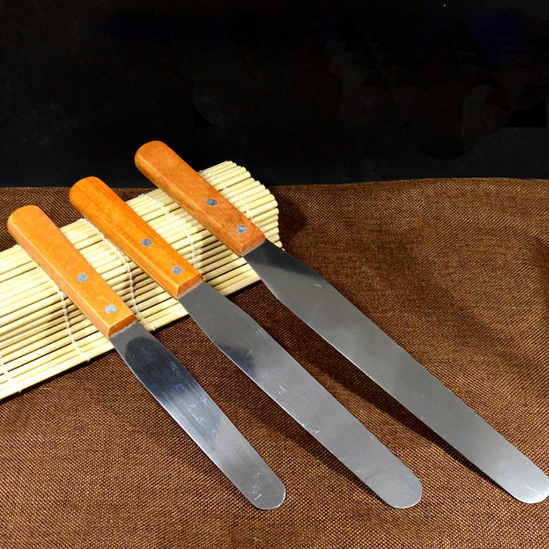 6 8 10inch Butter Cake Cream Sandwich Straight Spatula Smoother Icing