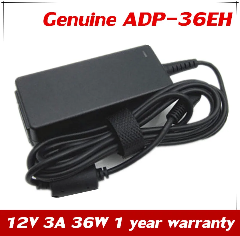 

7XINbox 12V 3A 36W Genuine ADP-36EH 90-NGVPW1013 ADP-36CH B EXA0801XA For Asus Eee PC 1000HA 1000HC 1000HD 1000HE 1000HG