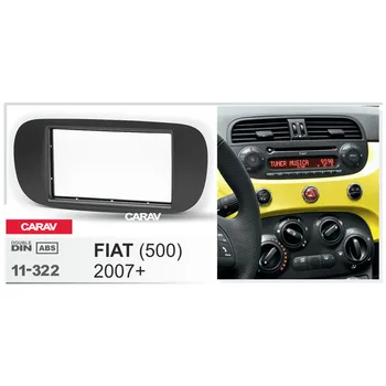 

CARAV 11-322 Top Quality Radio Fascia for FIAT (500) 2007+ Stereo Fascia Dash CD Trim Installation Kit