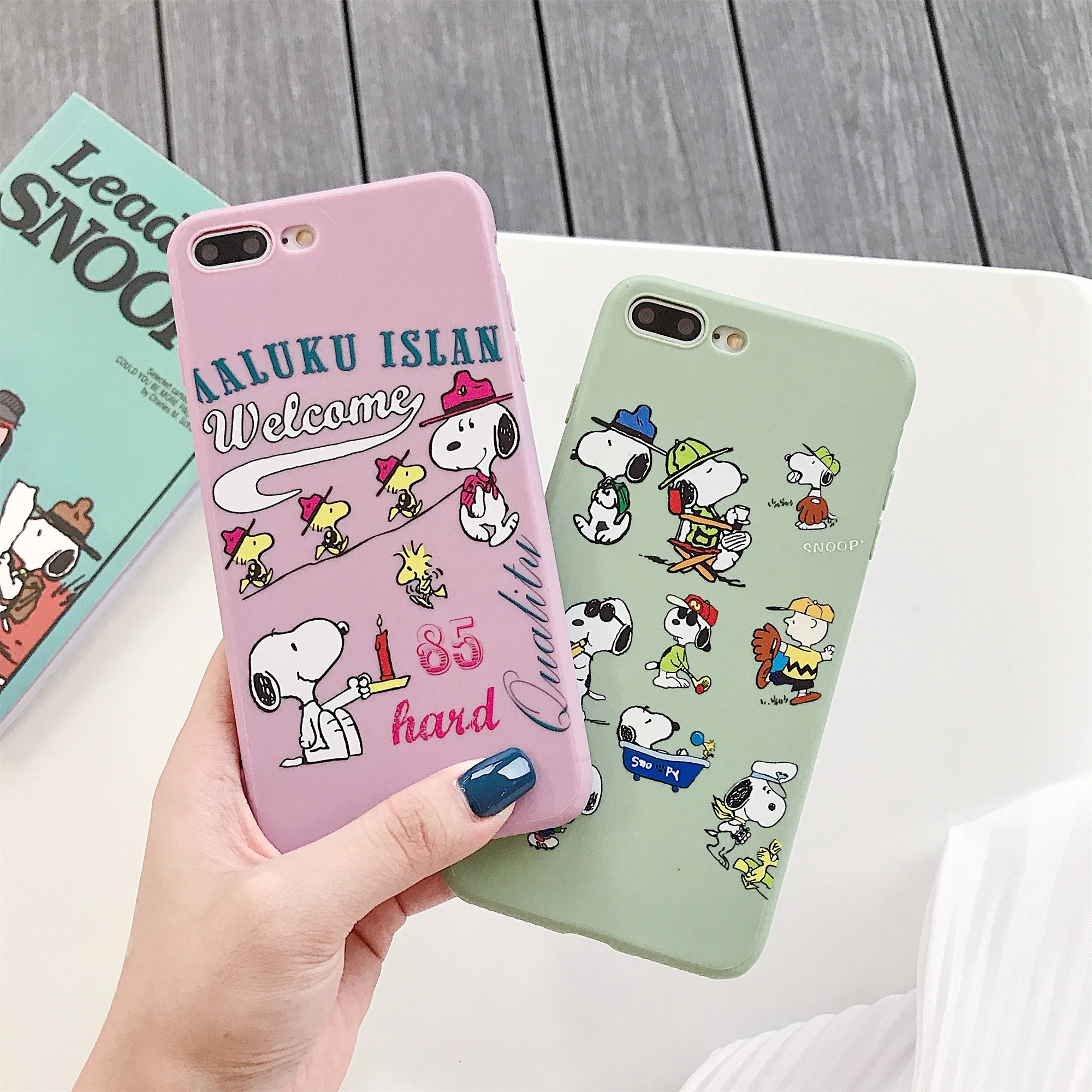 

Cartoon case for iphone 7 8 8p 6s TPU anti-falling cute style mobile phone shell for iphone X XS XR soft quality phone bags
