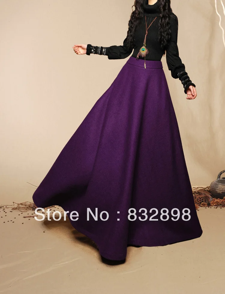 long skirts with shirts