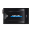1080P VGA to SCART Video Audio Converter Adapter + Remote Control + USB Cable + VGA Cables ► Photo 2/6