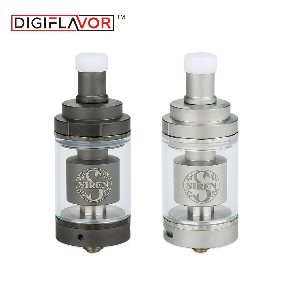 Digiflavor Siren 2 GTA MTL 4 5ml Genisis Tank Atomizer with 24mm Diameter Large Build Deck