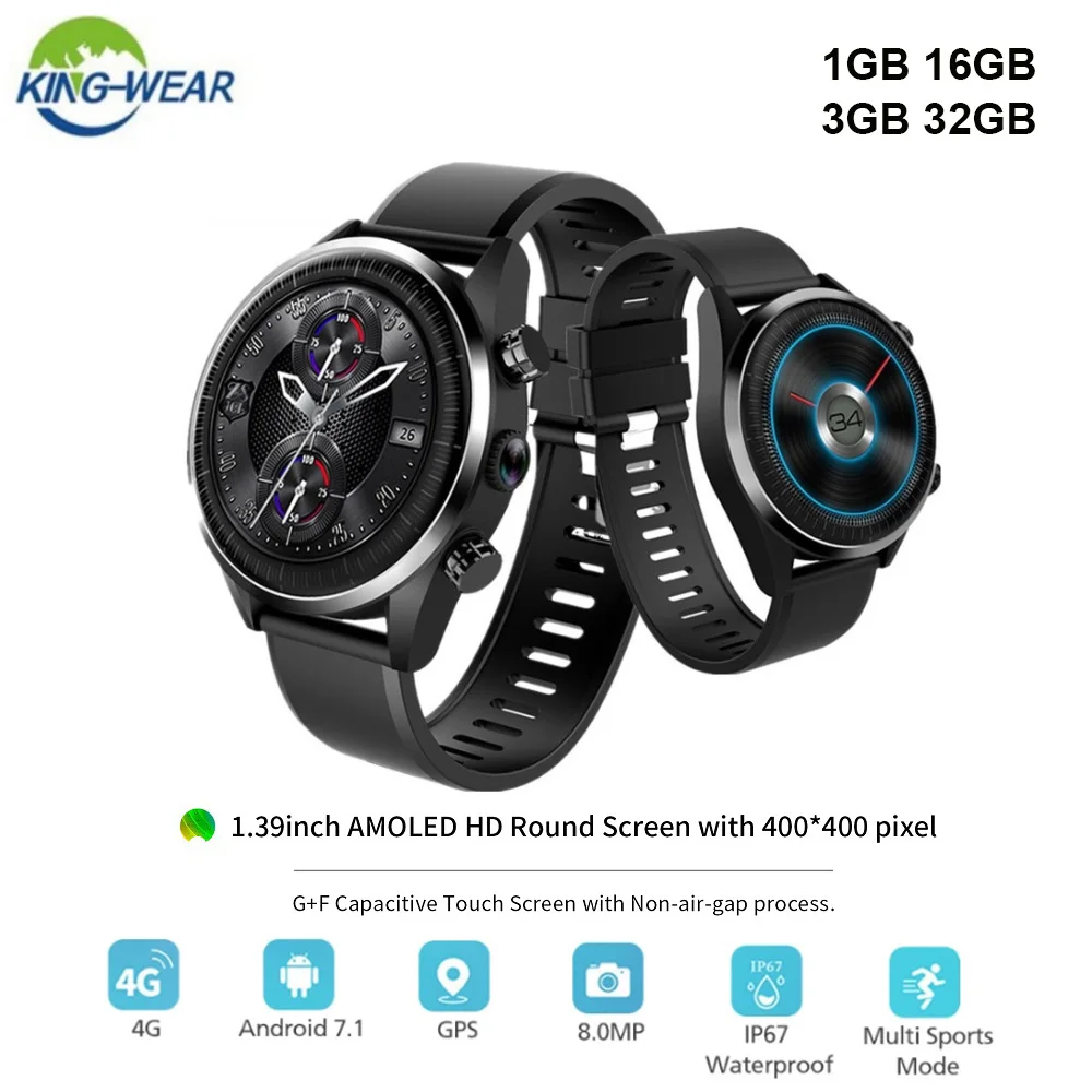 kingwear kc05 pro 4g smartwatch