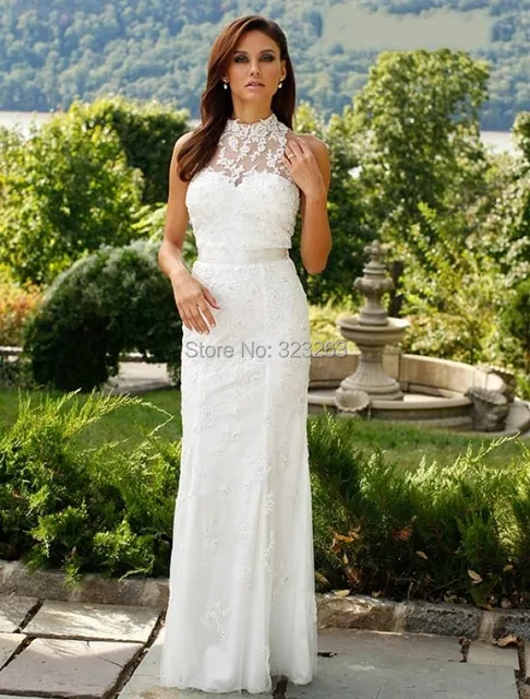 Informal Wedding Dress Without Train Fashion Dresses