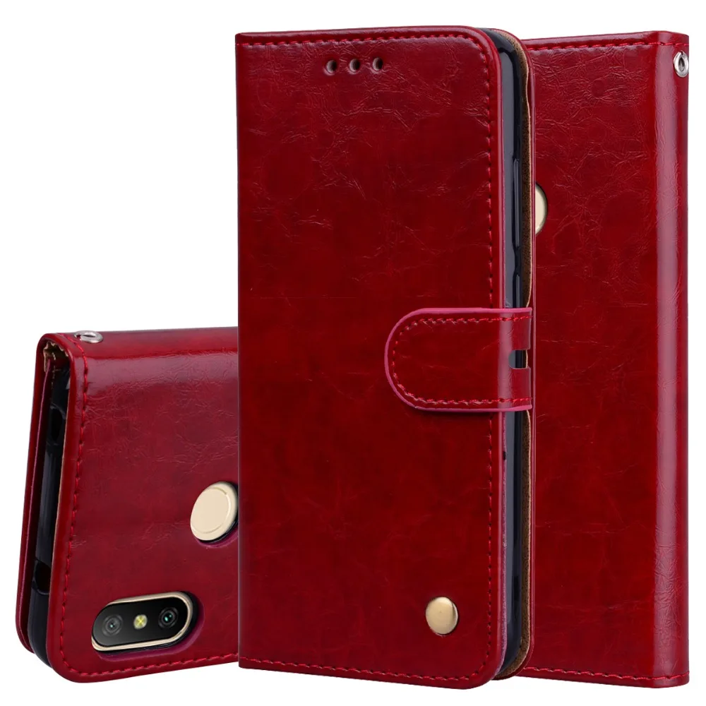 Wallet Case For Xiaomi Mi A2 Lite A2 A1 Redmi 5 Plus 6A 5A Case Leather Cover For Redmi Note 5 Pro 5A Redmi S2 4X 4A Phone Bags  (4)