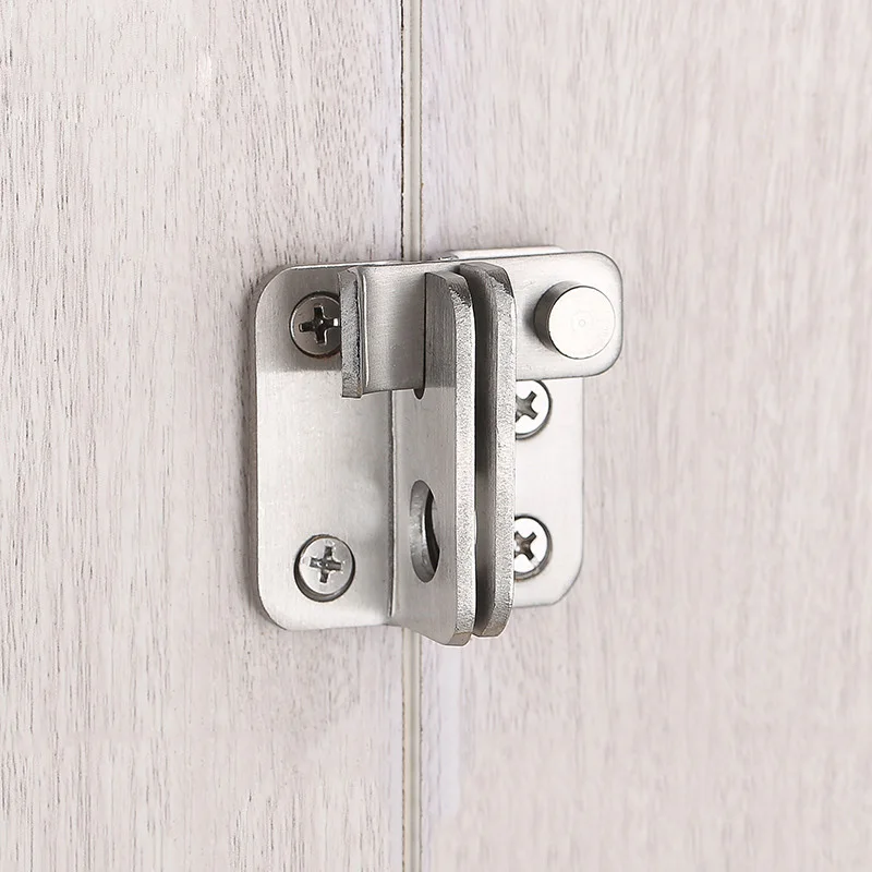 Stainless Steel Hasp Latches Lock Sliding Door Simple Convenience