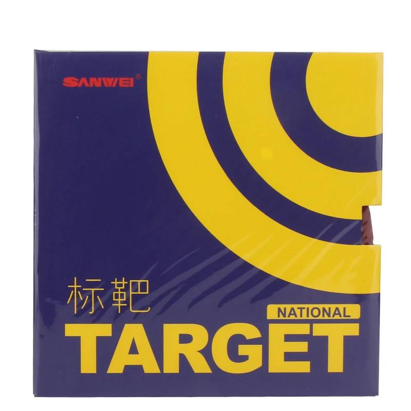 SANWEI Target National с синей губкой резиновые прыщи для настольного тенниса в резине пинг