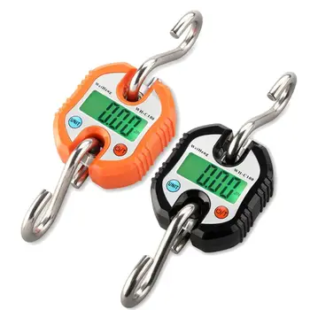

Crane Scale 150 kg/300lb 50g Crane Scale,Mini Electronic Digital Double-range Heavy Duty Hanging Scale