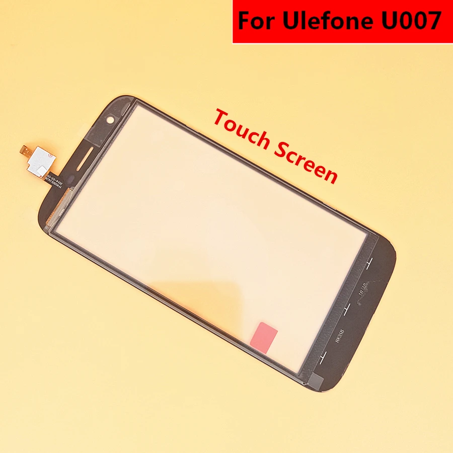 For Ulefone U007 Touch Screen Front Glass Touchpad Replacement Outer Panel Lens Cover Repair
